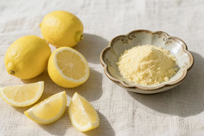 Lemon Powder—A Natural, Nutrient-Rich Functional Ingredient