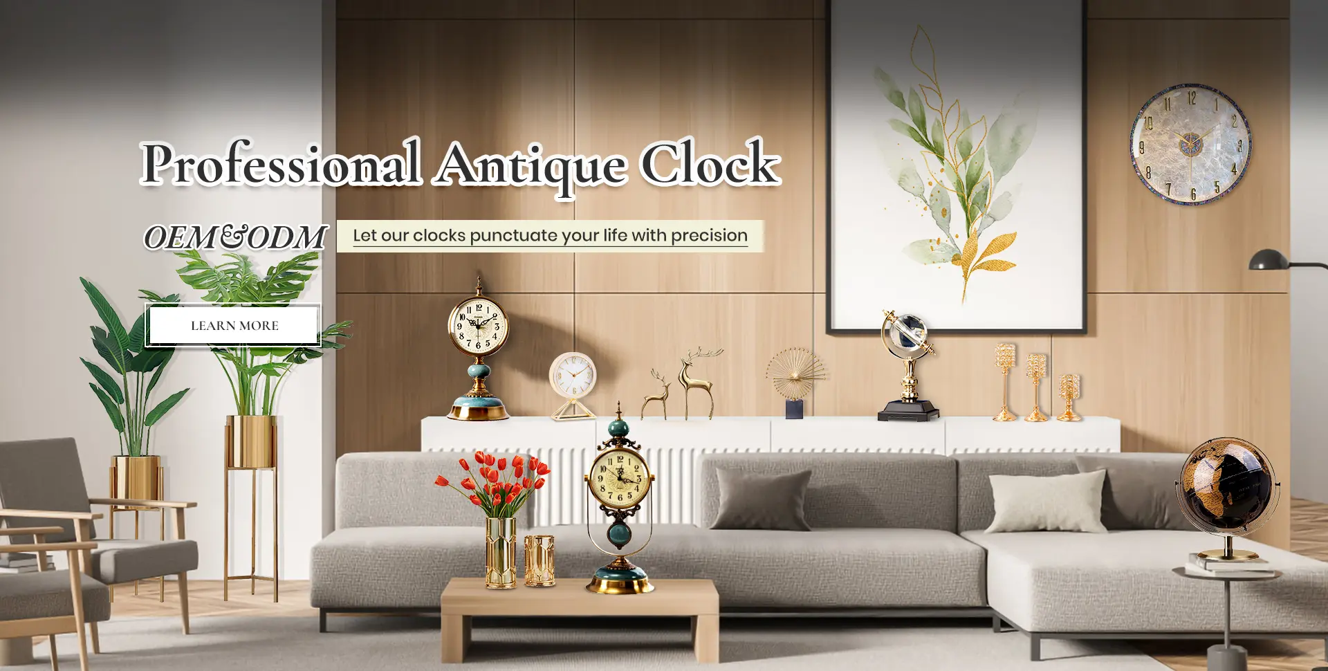 Unique Tabletop Clocks Manufacturer