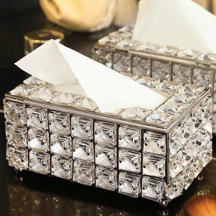 Nordic Style Crystal Tissue Box