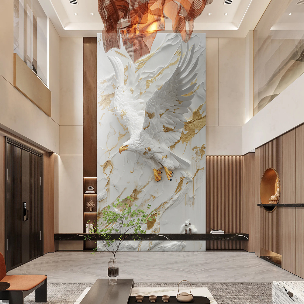 あらゆるスタイルにマッチする美しい3D UVマーブルシートデザインで空間を変身させましょう