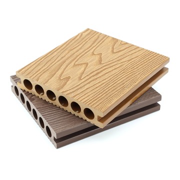 Outdoor flooring wood plastic material stone composite board timber decking patio tiles
