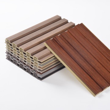 Decorative wall Board panel wpc wall Cladding Half Round Cladding Classical Wood Plastic Composite wall panel