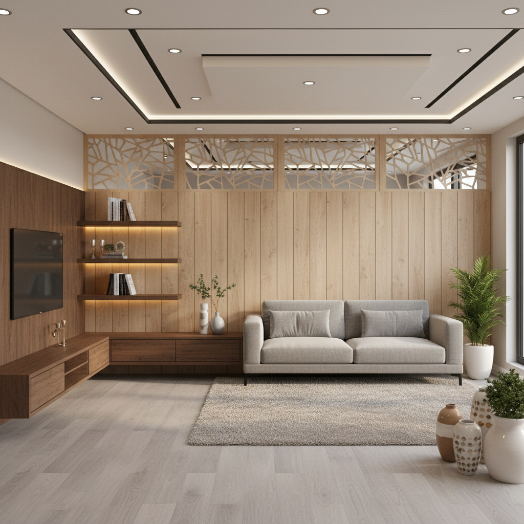 Wpc Board Panel For Residential Interior Decoration