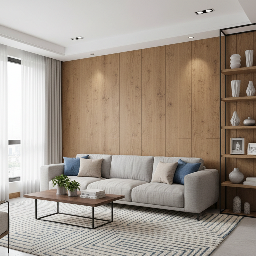 Wall Panel Wpc For Residential Interior Decoration