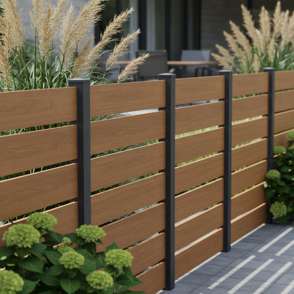 Wpc Board Panel For Garden Fencing & Privacy Screens