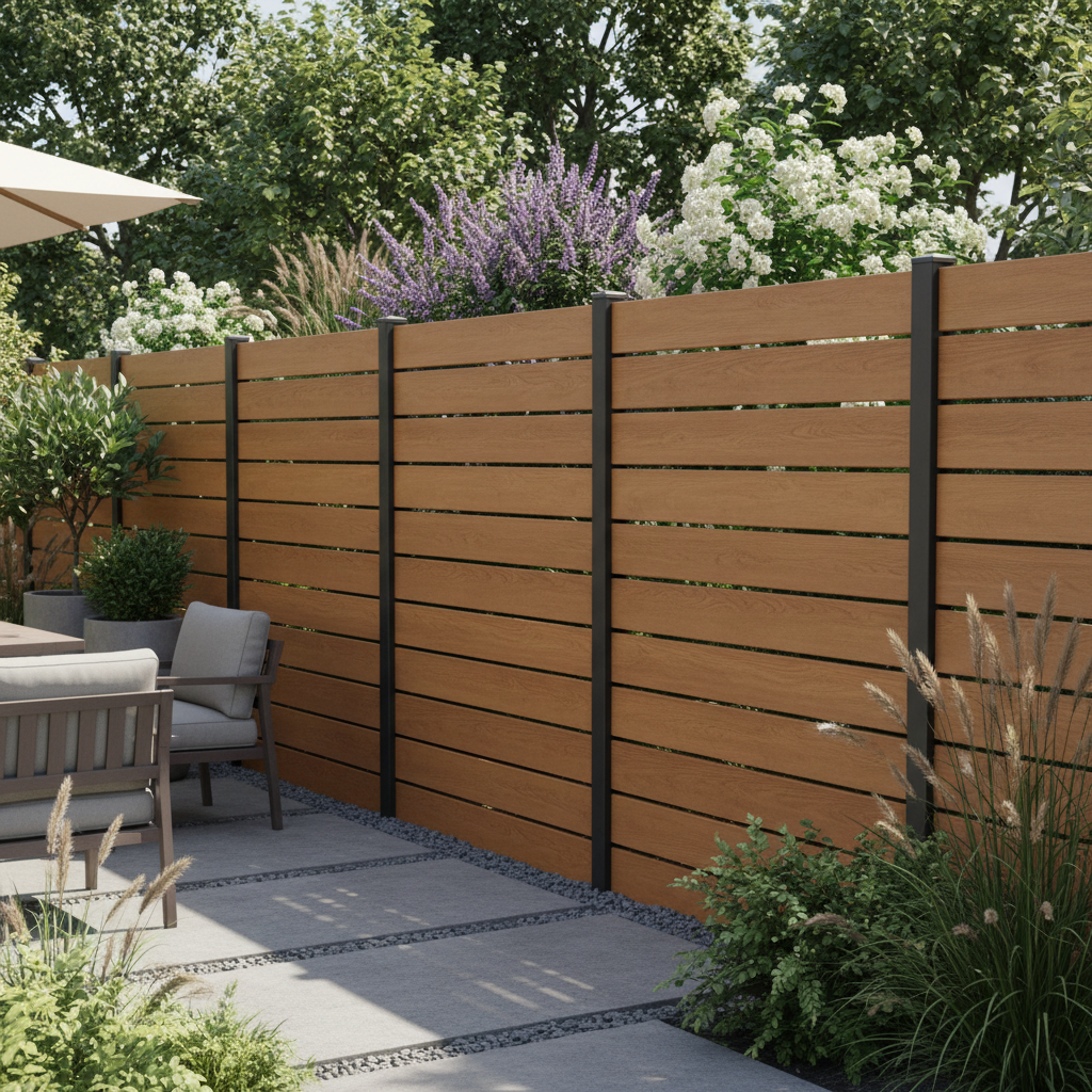 Wpc Panels For Garden Fencing & Privacy Screens