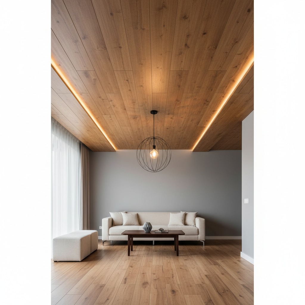 Wpc Wood Panel For Ceiling Systems