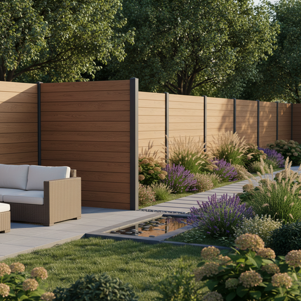 Wpc Panel Board For Garden Fencing & Privacy Screens