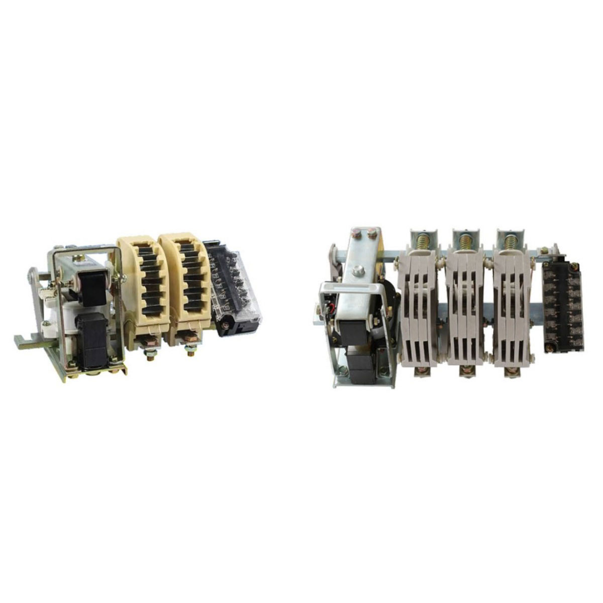 CJ12 series and derived CJ12Z series AC contactors