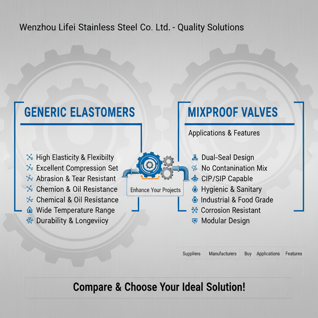 Comparison of Properties of Genertic Elastomers