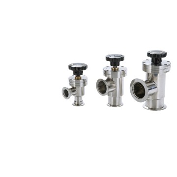 High Vacuum Manual Angle Valve for Precise Control