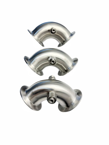 Vacuum Stainless Steel KF16 KF25 KF40 KF50 Elbow