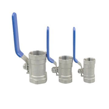 Stainless Steel Ball Valve 1PCS Type  BSP thread Standard Port Valve for Water, Oil, and Gas