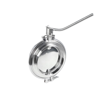 Manual Welded Powder Butterfly Valve