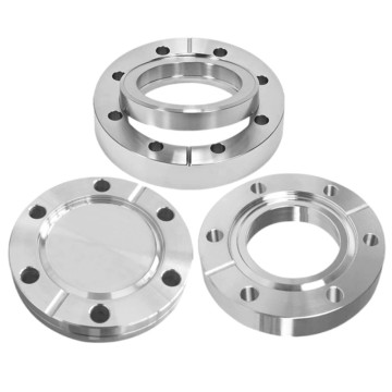 Vacuum Stainless Steel CF Rotatable Blank Flange Blind Flange with Threaded Holes