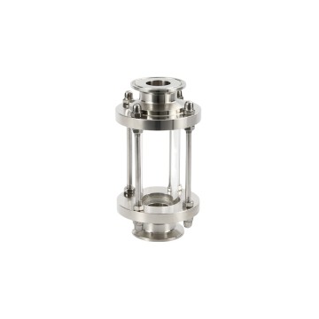 Sanitary Stainless Steel Triclamp Tubular Type Ferrule Sight Glass with Protective Cover