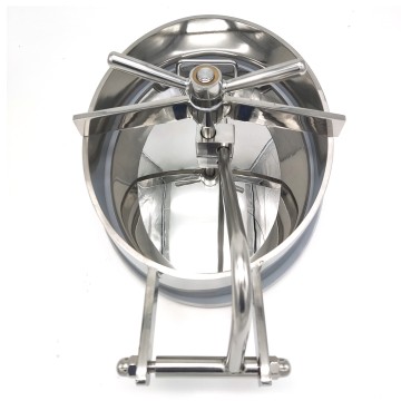 Elliptical Sanitary Stainless Steel Pressure Vessel Manhole SideSwing Cover