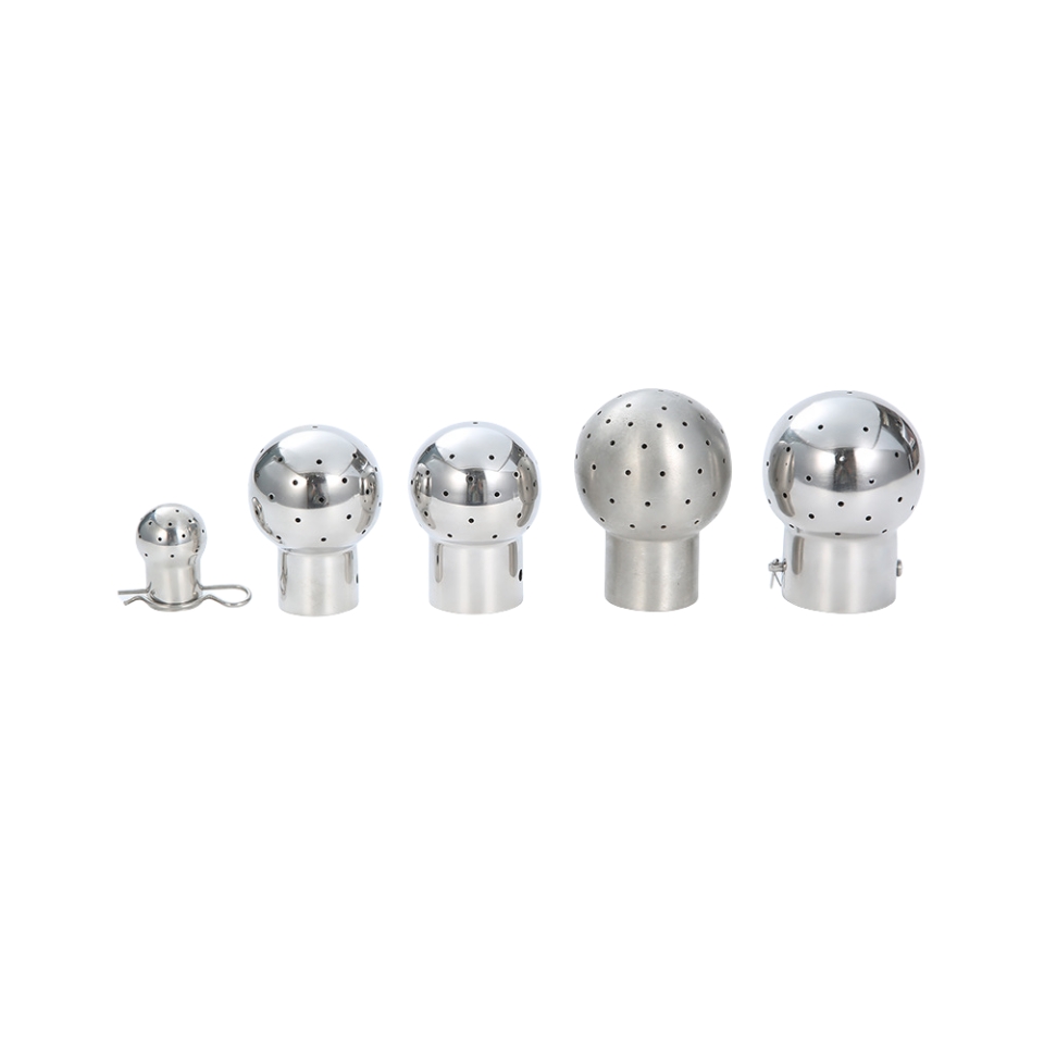 Stainless Steel Sanitary Polished Fixed Spray Ball for Tank