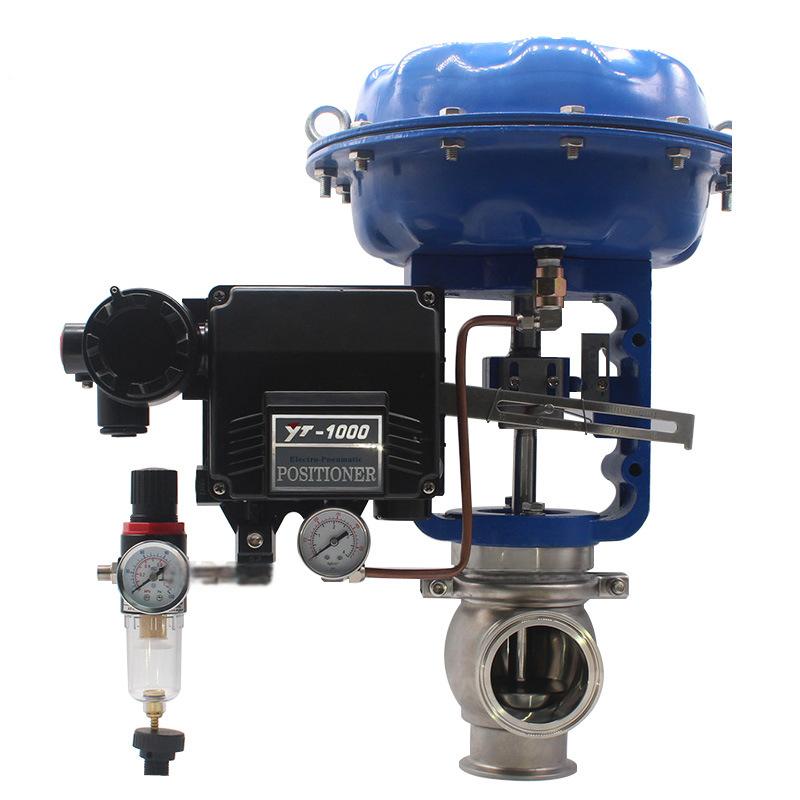 Stainless Steel Sterile Grade Flow Regulating Control Valve