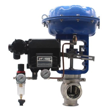 Stainless Steel Sterile Grade Flow Regulating Control Valve