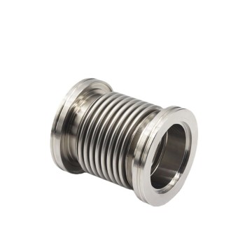 Stainless Steel Vacuum ISO Compressible Flexible Hoses Connections Bellows