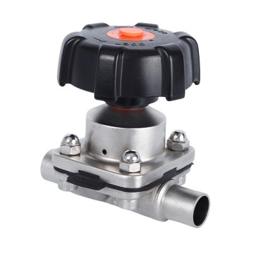 Stainless Steel EPDM PTFE Lined Manual Sanitary Tri Clamp Diaphragm Valve