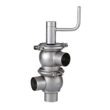 DZ3 Manual Welding Divert Seat Valve For Sanitary Application