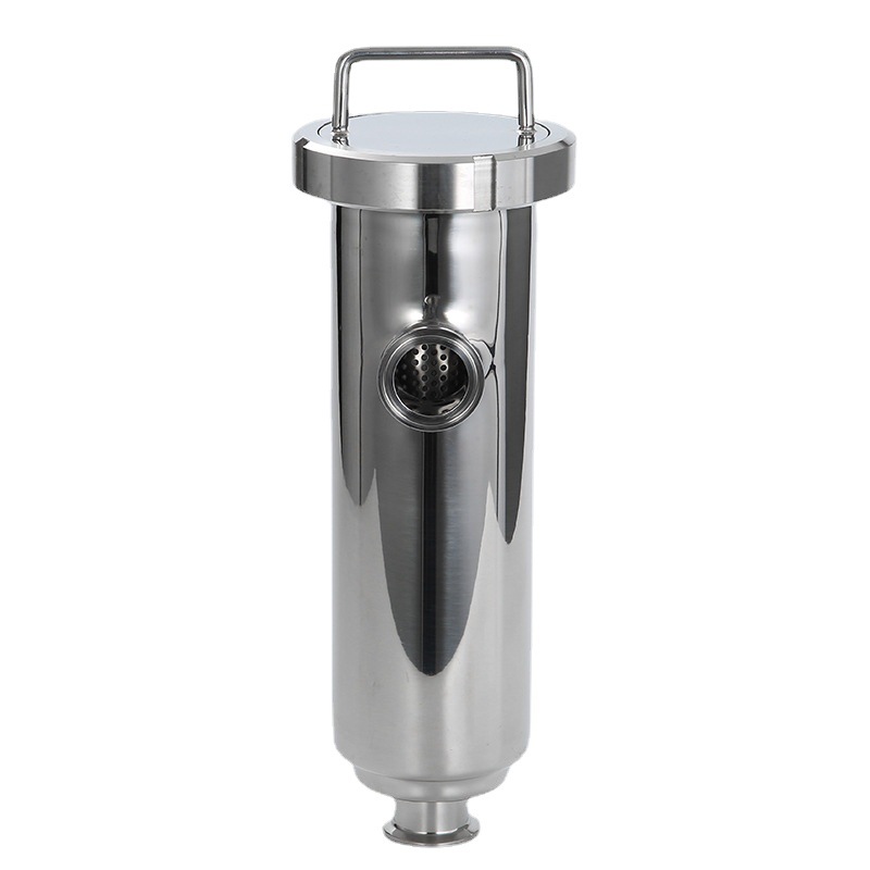 Stainless Steel Sanitary Filter - Welded Angle Type Straight Strainer