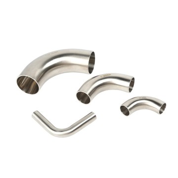 Elbow Stainless Steel DIN-DL2WS SMS DIN Welded Elbow with Straight Ends