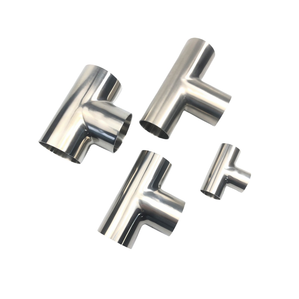 Stainless Steel Sanitary AS1528.3 Short Welded Tees