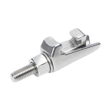 Vacuum SS304 Stainless Steel Clamp ISO Double Claw Clamp