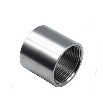 Stainless Steel Female Full Coupling, Seamless Pipe Coupling Thread Socket