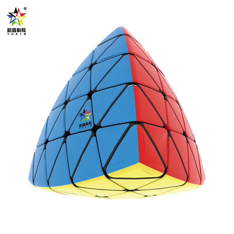 Yuxin Huanglong 1737 5*5*5 pyraminx, Flagship Magic Cube, High-end Product Series