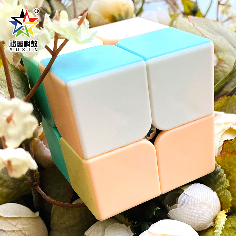 Yuxin 1707 Macaron 2*2*2 Cube（PVC盒）,Macaron Series Cube, ...