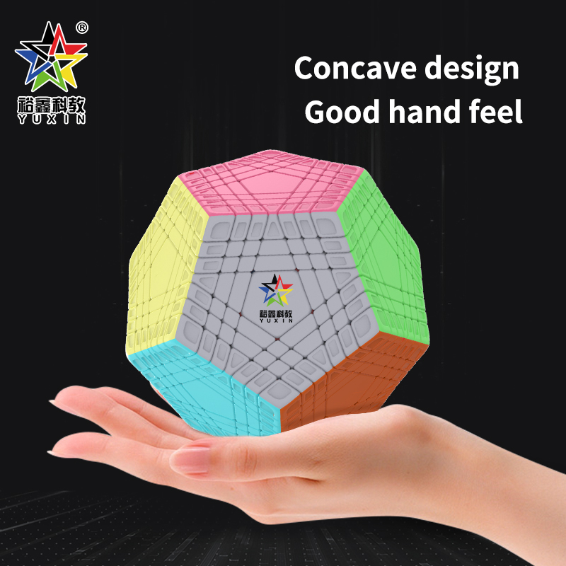 Yuxin Huanglong 1759 7*7*7 megaminx, Flagship Rubik's Cube, High-end Product Series