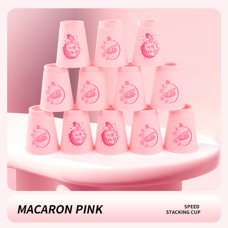 Yuxin 1803 Macaron Speed Stacking for Children, Children'...
