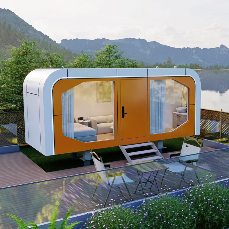 Innovative Portable Apple Capsule House for Modern Living