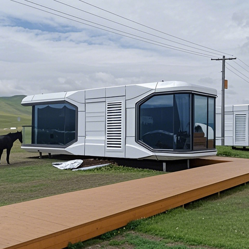 Innovative Capsule Homes by Shaanxi Feichen Ready for Qinghai Resort Project
