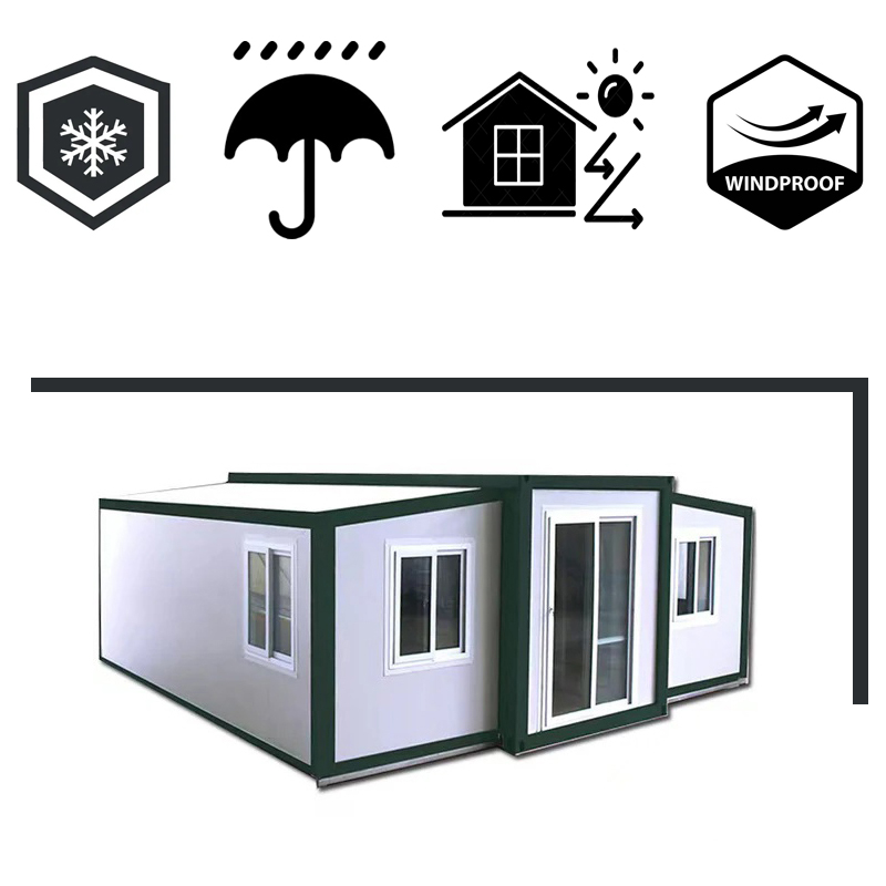Discover the 10-Foot Expandable Container House: Perfect for Small Families and Groups