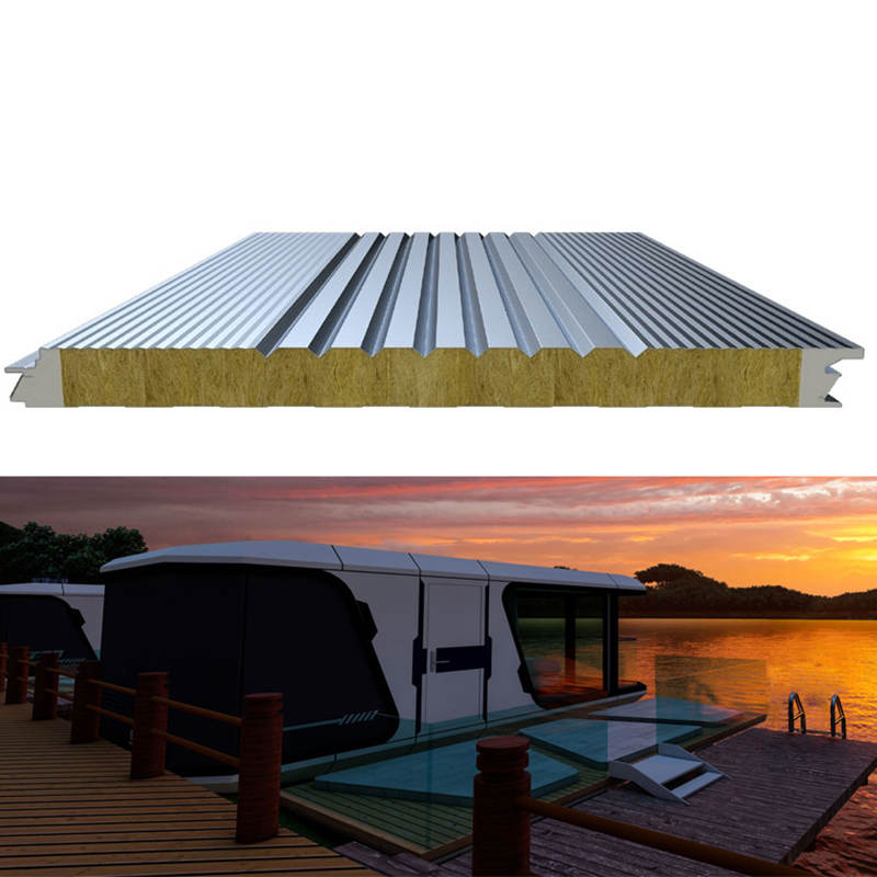 Why sandwich panel is popular for capsule house exterior wall?
