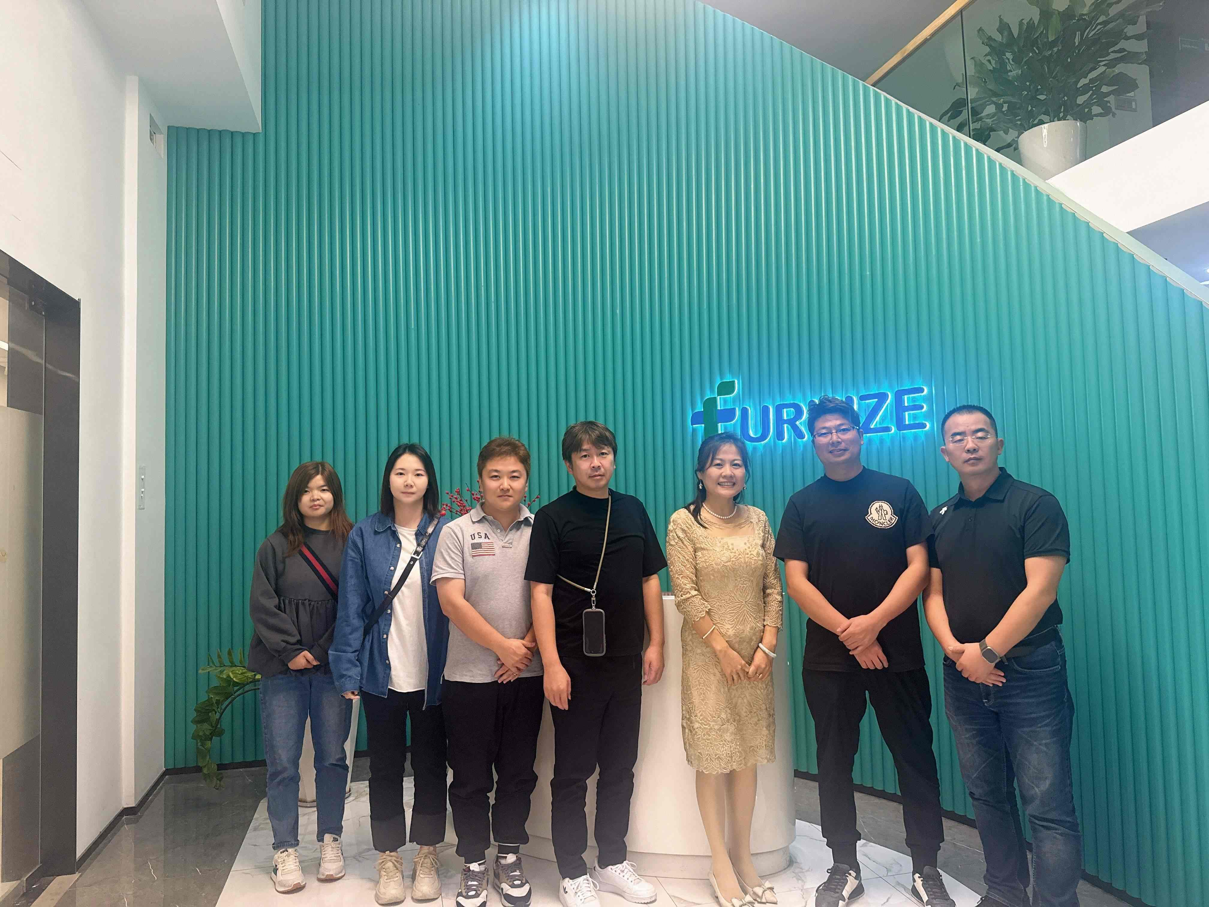 Furuize Hosts Japanese Partner for Factory Visit