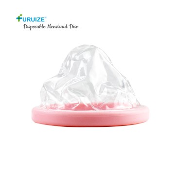 Disposable Menstrual Disc - Portable, Ready-to-Use Disposable Menstrual Disc Made of TPU