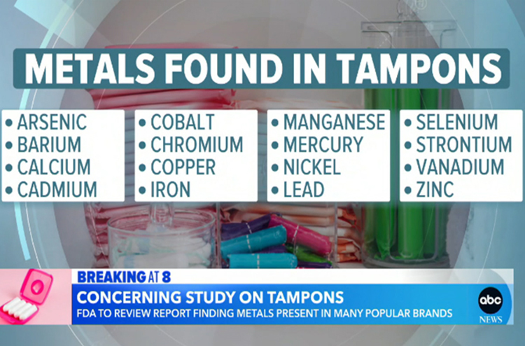 Beware of heavy metals in tampons! Embrace the menstrual cup, guard menstrual health