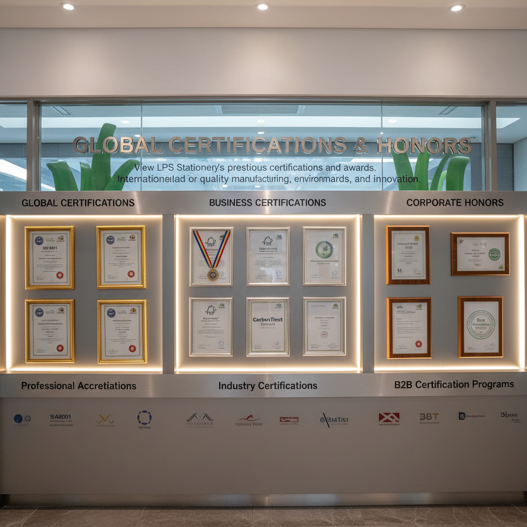 Global Certifications and Honors