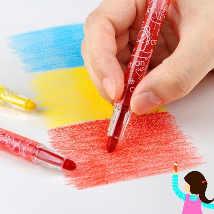 Colores vivos y brillantes para dar vida a los dibujos.
