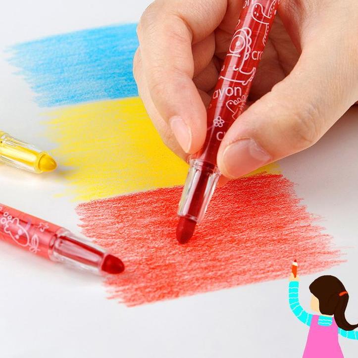 Colores vivos y brillantes para dar vida a los dibujos.