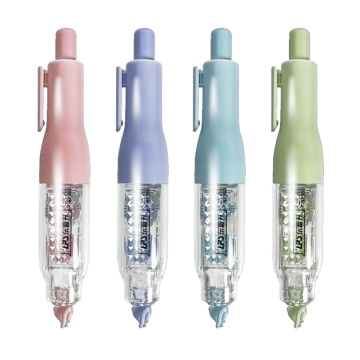 LPS ODM & OEM T-92360 Correction Tape 5mm*6m Rotatable & Retractable Pen Style