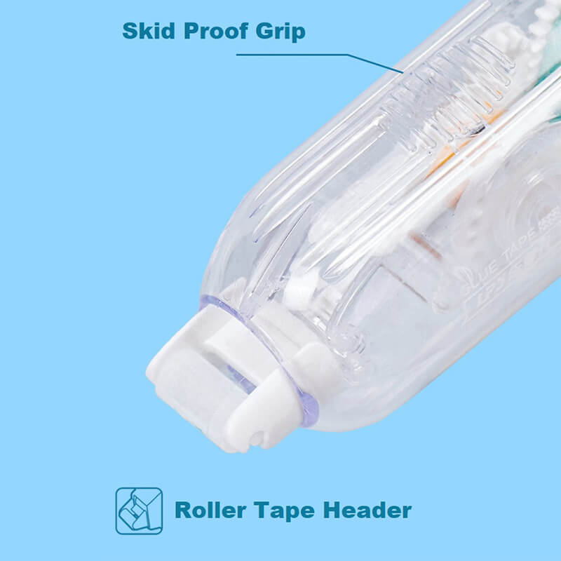 Advanced Skid-Proof Grip and Roller Tape Header