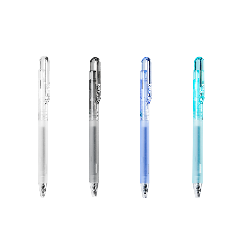 LPS ODM & OEM R-802 Gel Pen 0.5mm Lockable Pen Clip