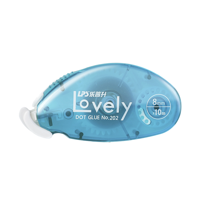 Ruban adhésif LPS ODM & OEM W202, 8 mm x 10 m, à pastilles.